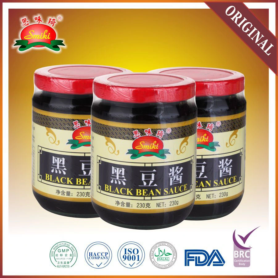 Yummy Cantonese Style Black Bean Sauce with Bulk Price for Oversea′s Market