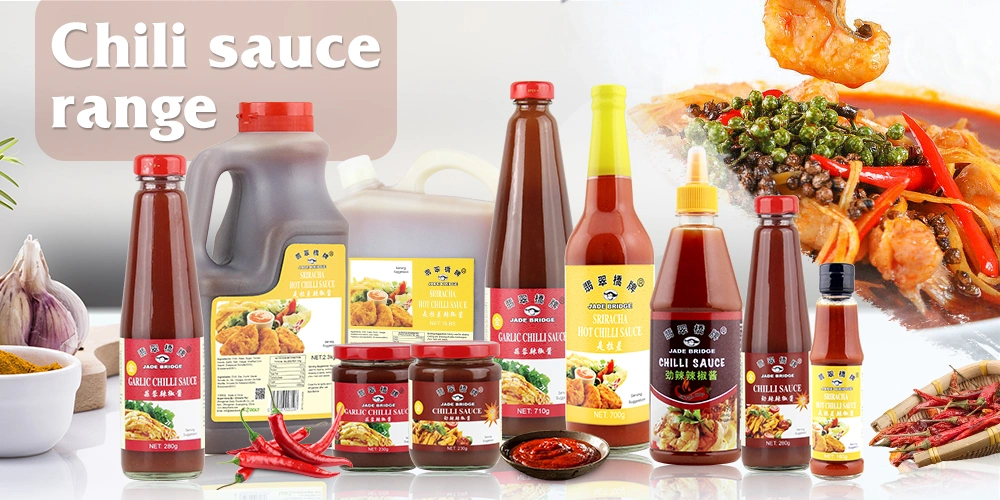 445 Ml Squeeze Bottle Jade Bridge Sriracha Chilli Sauce